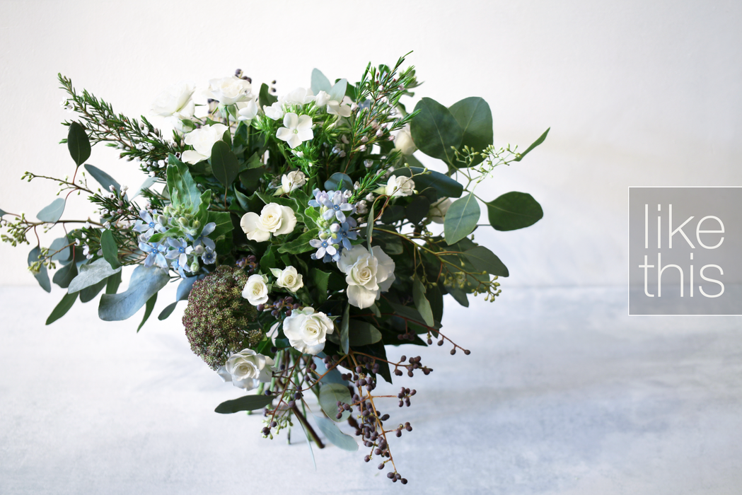 Jazzy White Bouquet